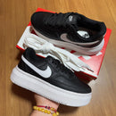 Tênis Vision Preto Branco Alta-PREMIUM