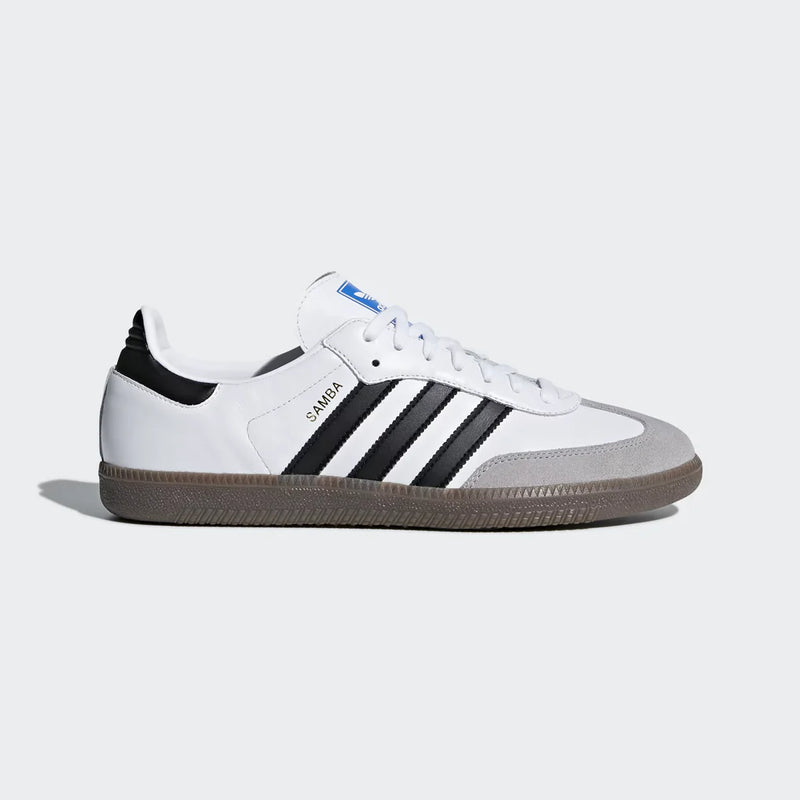 Adidas Samba - Branco/Preto/Cinza