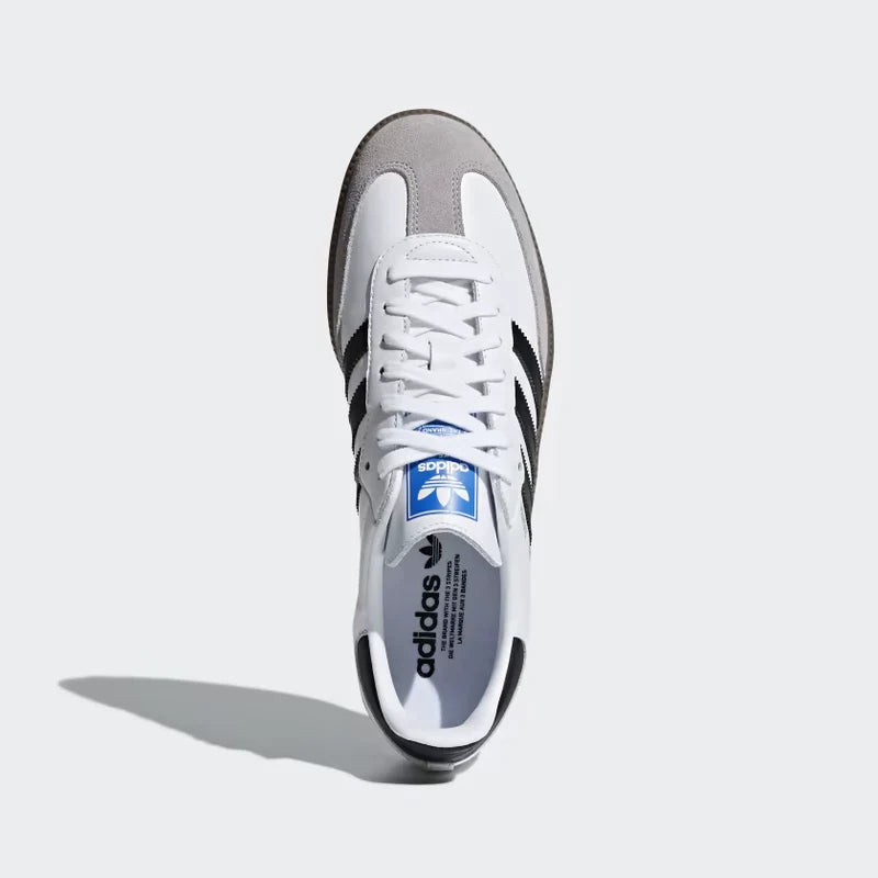 Adidas Samba - Branco/Preto/Cinza