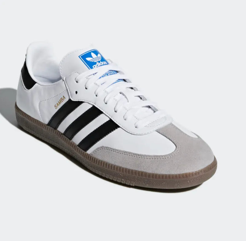 Adidas Samba - Branco/Preto/Cinza