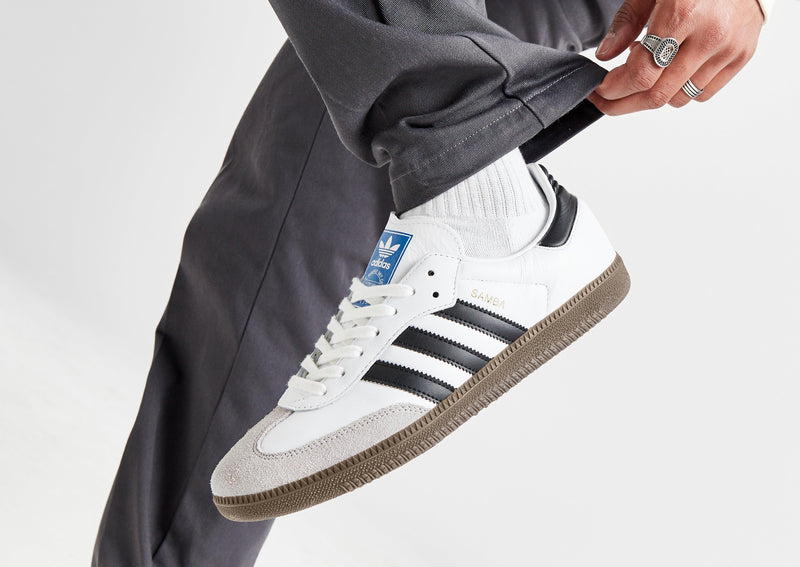 Adidas Samba - Branco/Preto/Cinza