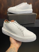 Sapatenis  Couro -Branco