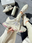 Tênis 9060 Bege Rosa - Importado (Cópia)